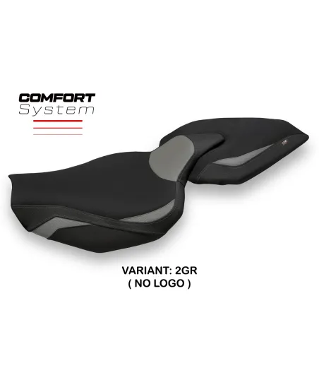 Housse de selle compatible Kawasaki Z 1000 (14-20) modèle Ellos 1 comfort system