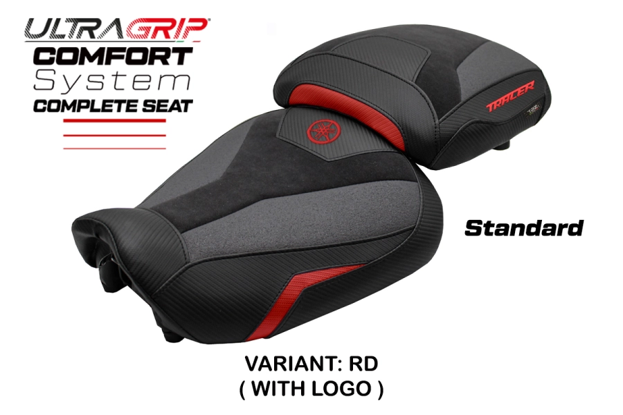 Komplette Sitzbank kompatibel - Yamaha Tracer 9 / 9 GT 2021-2024 - mod Naha Ultragrip Complete Comfort Seat - Standard