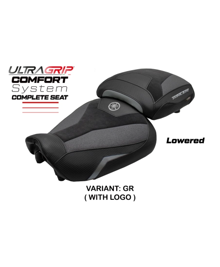 Komplette Sitzbank kompatibel - Yamaha Tracer 9 / 9 GT 2021-2024 - mod Naha Ultragrip Complete Comfort Seat - Gesenkt