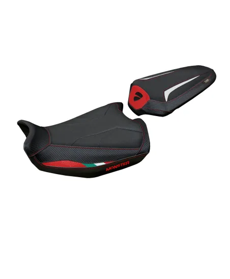 Funda de asiento compatible - Ducati Monster 937-950 2021-2025 - mod Linosa Ultragrip