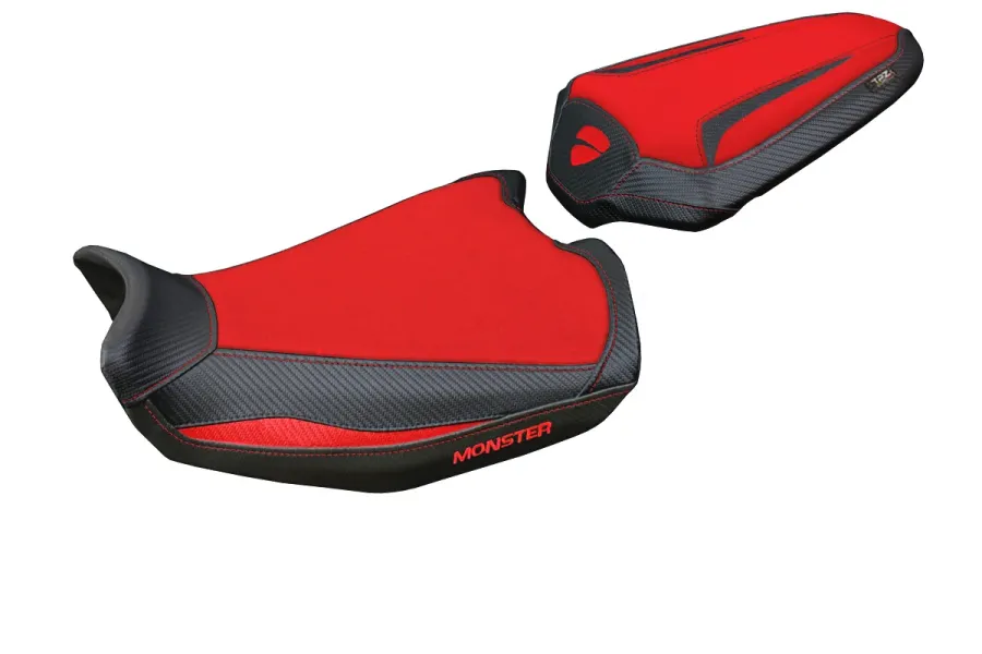 Rivestimento sella compatibile - Ducati Monster 937-950 2021-2025 - mod Linosa Velvet
