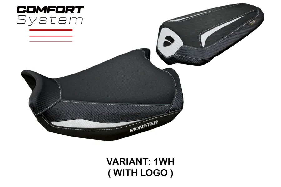 Sitzbezug kompatibel Ducati Monster 937 (21-22) Modell Linosa comfort system