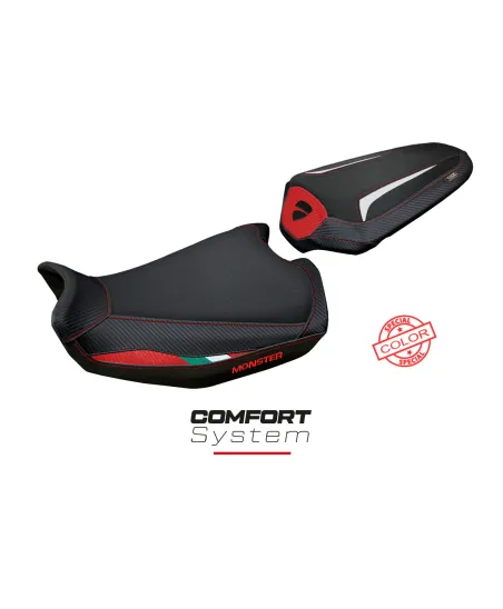 Sitzbezug kompatibel Ducati Monster 937 (21-22) Modell Linosa comfort system