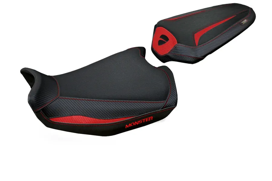 Housse de selle compatible - Ducati Monster 937-950 2021-2025 - mod Linosa Comfort System
