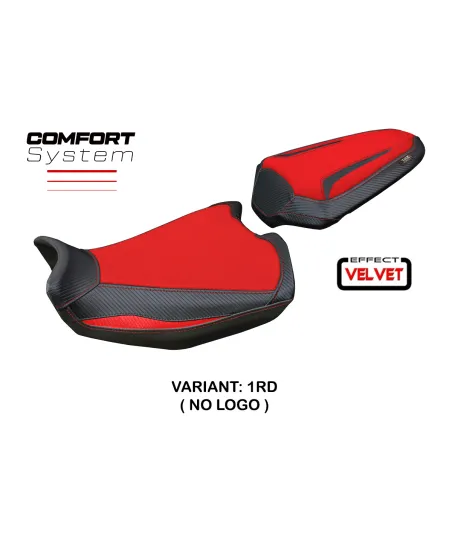 Funda de asiento compatible Ducati Monster 937 (21-23) modelo Linosa Velvet Comfort System