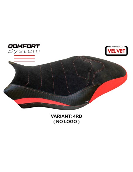 Seat cover compatible Ducati Monster 821 / 1200 (17-20) Ovada 1 Velvet comfort system model