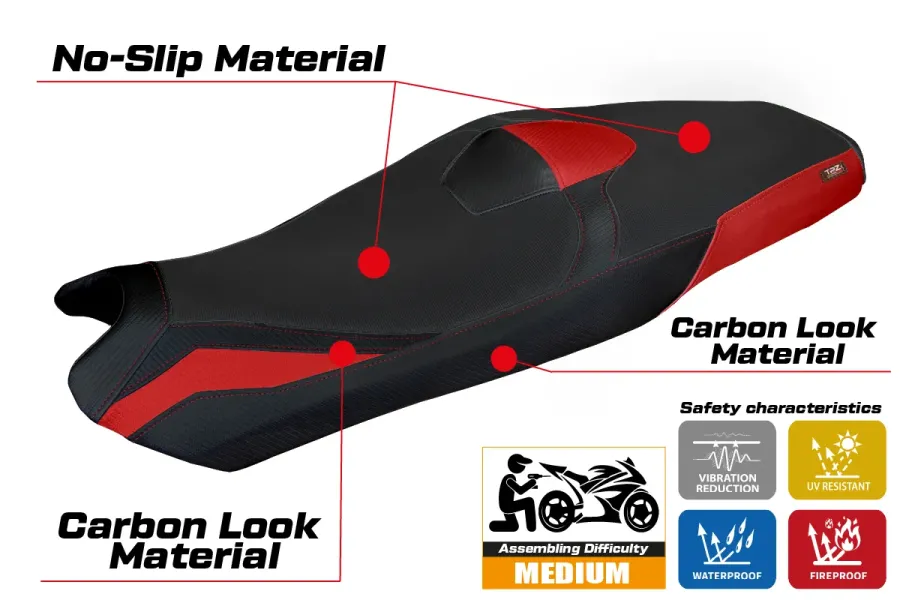 Housse de selle compatible - Honda X-ADV 2021 - 2024 - mod Fukui