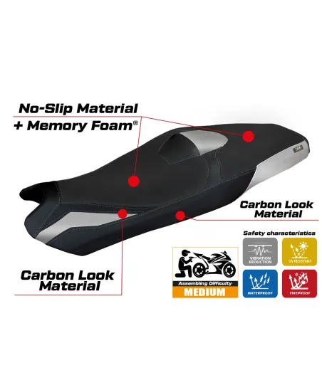 Sitzbezug kompatibel - Honda X-ADV 2021 - 2024 - mod Shiga Comfort System