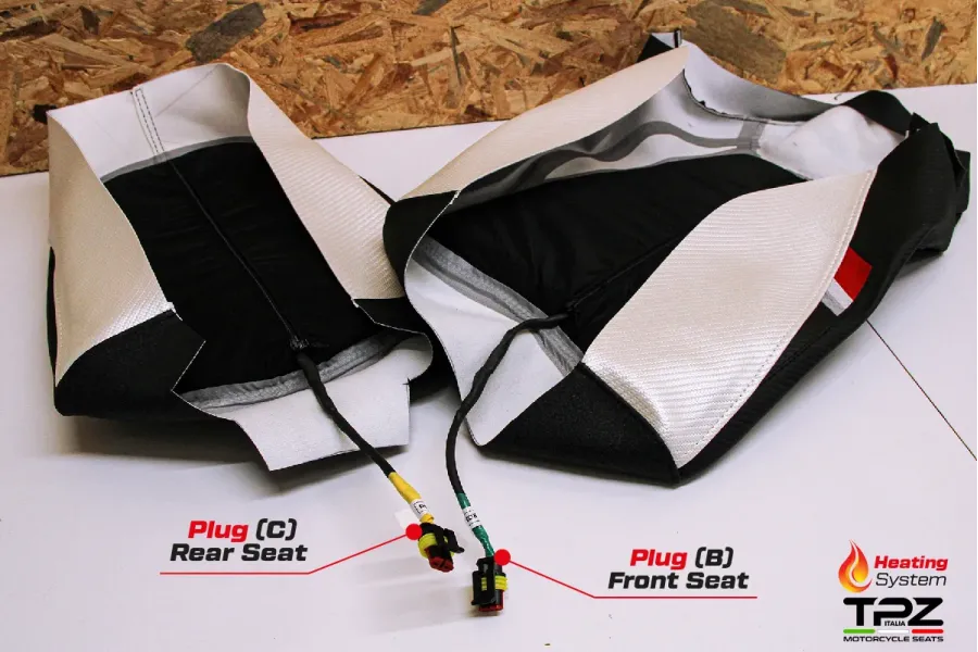 Rivestimento sella compatibile - Honda X-ADV 2021-2024 - mod Shiga Heating Comfort System