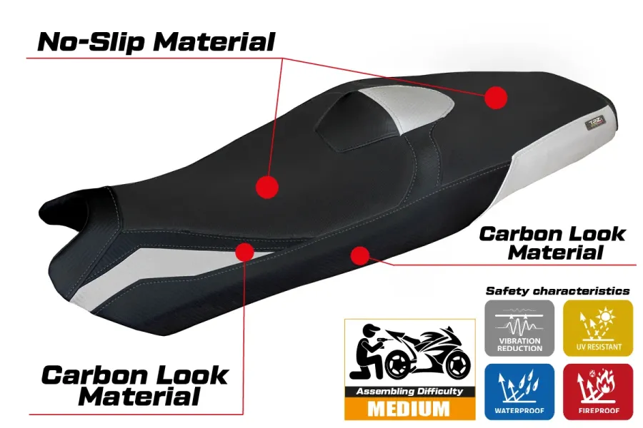 Sitzbezug kompatibel - Honda X-ADV 2025-2026 - mod Asai