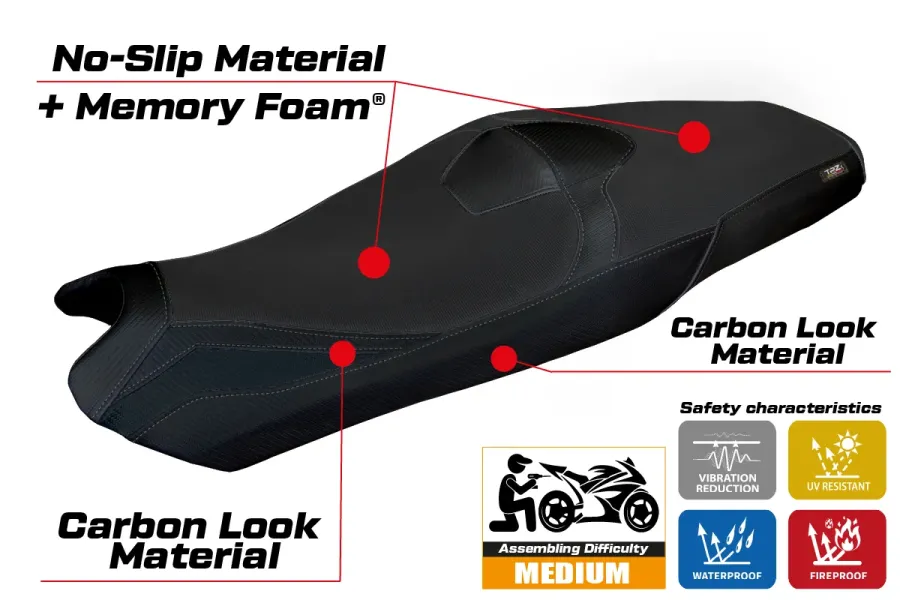 Sitzbezug kompatibel - Honda X-ADV 2025-2026 - mod Asai Heating Comfort System
