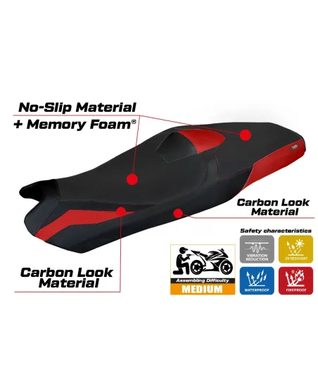 Sitzbezug kompatibel - Honda X-ADV 2025-2026 - mod Asai Heating Comfort System