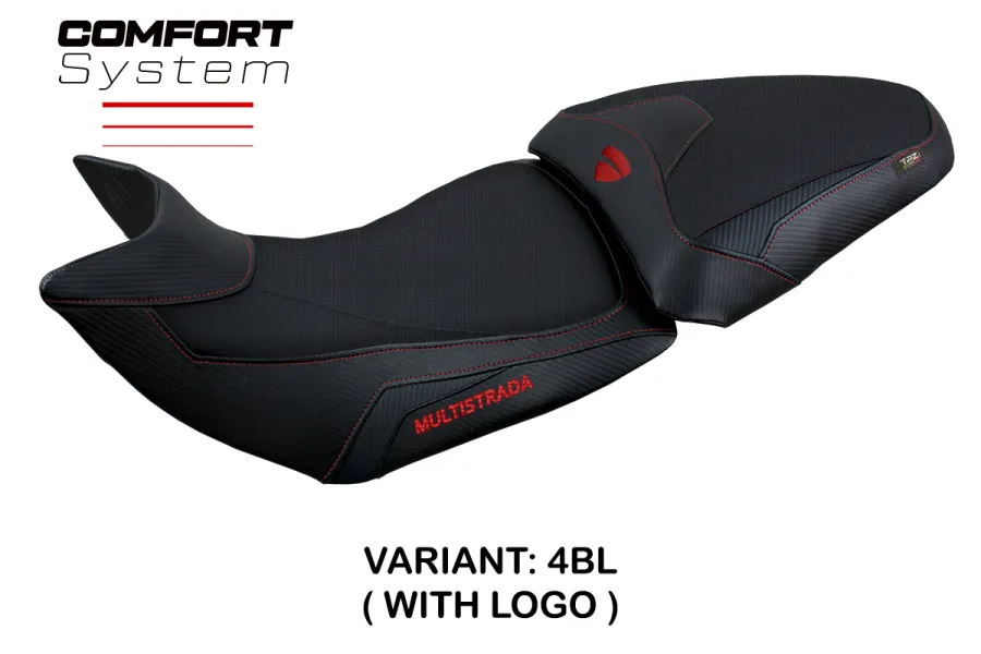 Rivestimento sella compatibile Ducati Multistrada 1200 / 1260 (15-20) modello Jazan comfort system