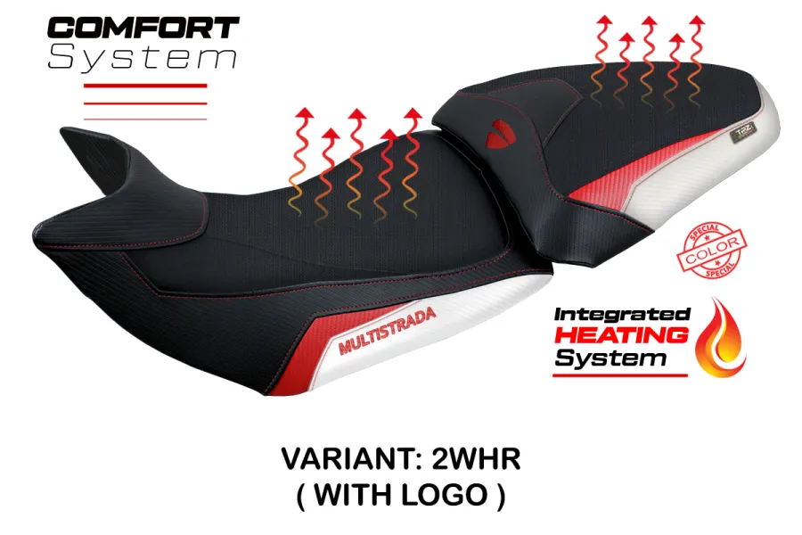 Sitzbezug kompatibel - Ducati Multistrada 1200-1260 2015 - 2020 - mod Heating Comfort System