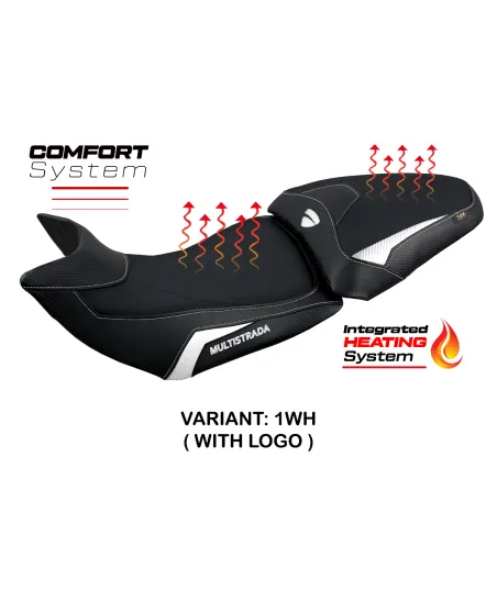 Funda de asiento compatible - Ducati Multistrada 1200-1260 2015 - 2020 - mod Heating Comfort System