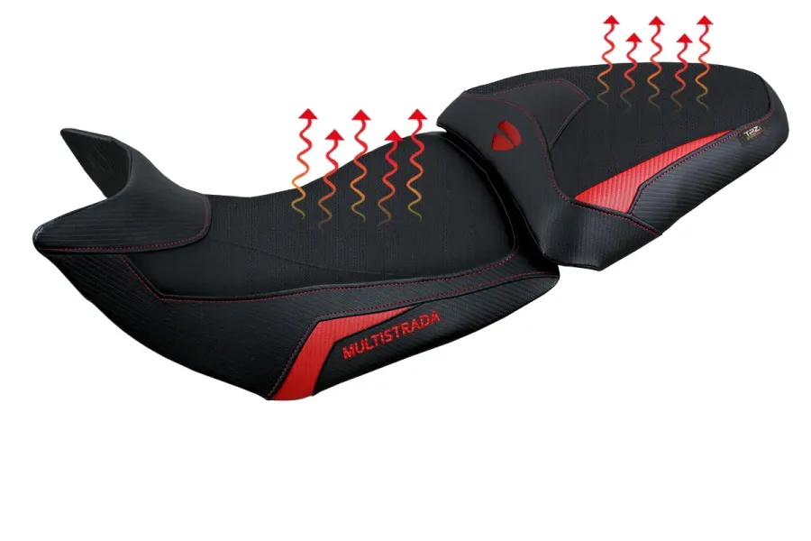 Funda de asiento compatible - Ducati Multistrada 1200-1260 2015 - 2020 - mod Heating Comfort System