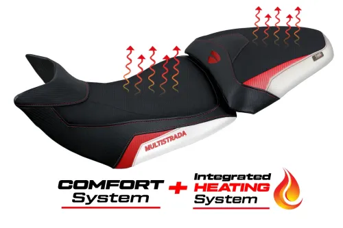 Rivestimento sella compatibile - Ducati Multistrada 1200-1260 2015 - 2020 - mod Heating Comfort System