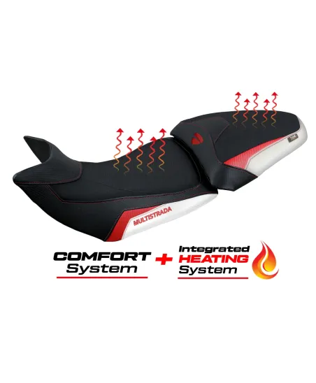 Sitzbezug kompatibel - Ducati Multistrada 1200-1260 2015 - 2020 - mod Heating Comfort System