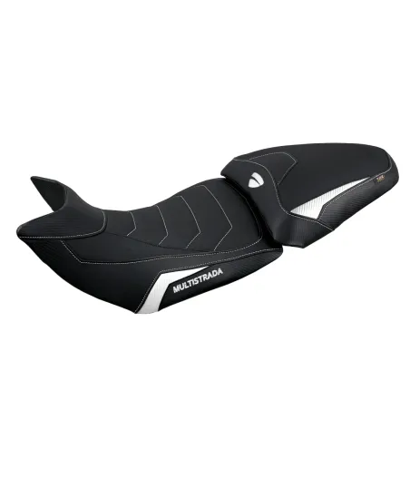 Funda de asiento compatible - Ducati Multistrada 1200/1260 2015 - 2020 - mod Jazan Ultragrip