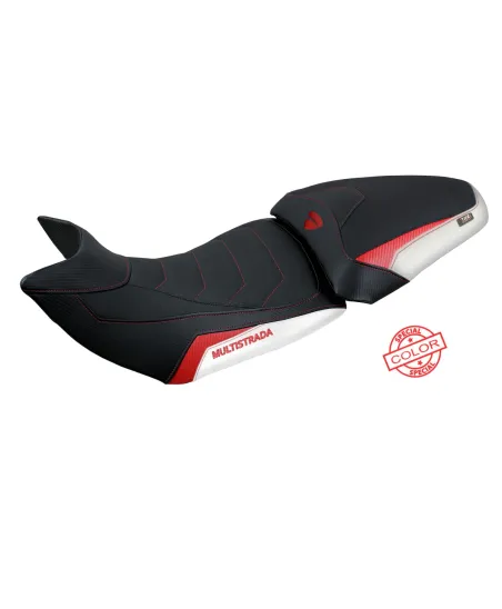 Funda de asiento compatible - Ducati Multistrada 1200/1260 2015 - 2020 - mod Jazan Ultragrip