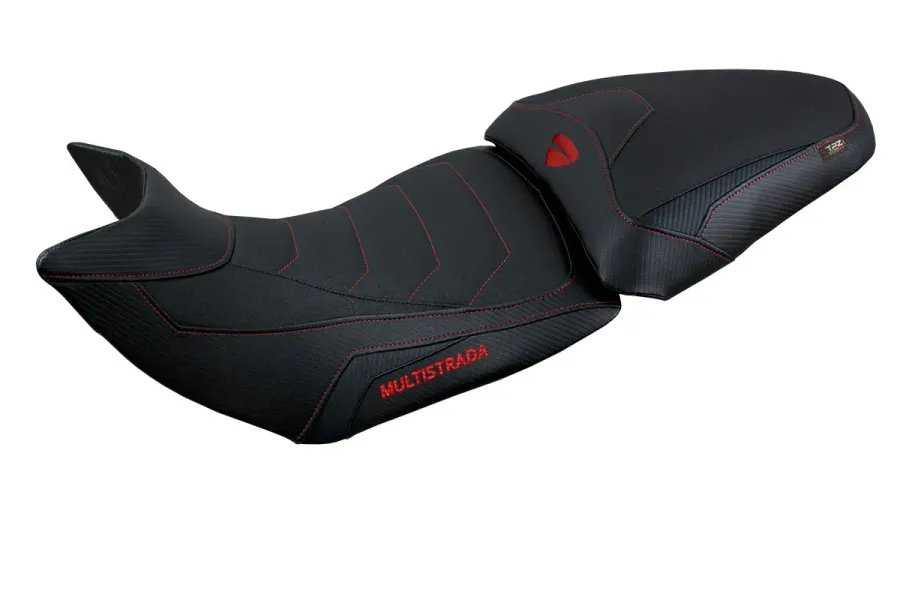 Seat cover compatible - Ducati Multistrada 1200 / 1260 2015 - 2020 - mod Jazan Ultragrip