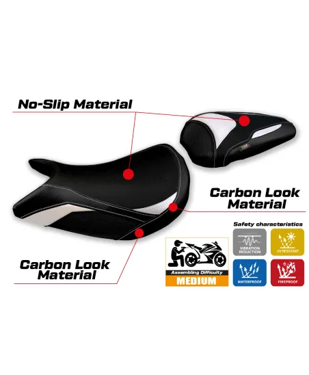 Seat cover compatible - Suzuki GSX S 1000 2021-2026 - mod Lindi