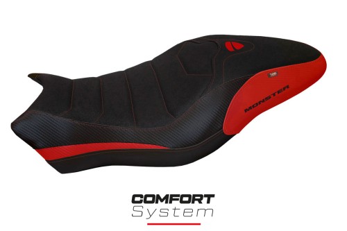 Seat cover compatible Ducati Monster 821 / 1200 (17-20) Piombino 1 ultragrip model