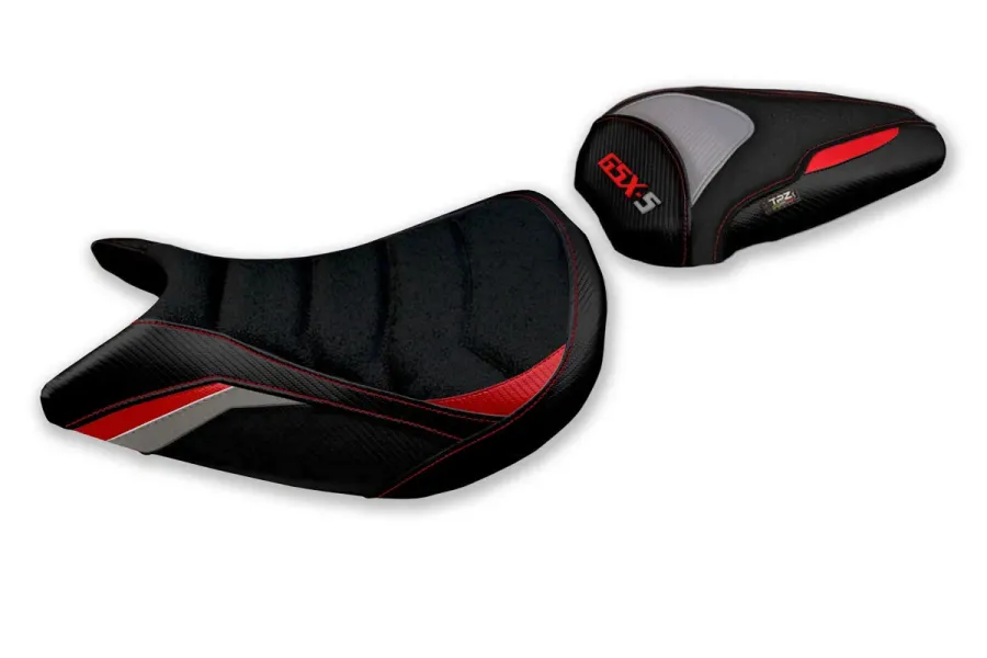 Funda de asiento compatible - Suzuki GSX S 1000 2021-2026 - mod Lindi Special Color Ultragrip