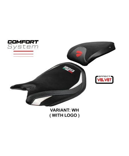 Housse de selle compatible - Ducati Panigale 899 2013-2015 - mod Ordona Velvet Comfort System