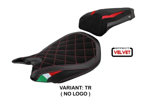 Sitzbezug kompatibel - Ducati Panigale 899 2013-2015 - mod Ordona Velvet Special Edition 2