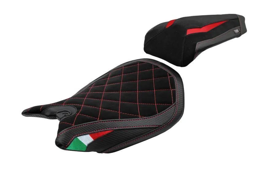 Sitzbezug kompatibel - Ducati Panigale 899 2013-2015 - mod Ordona Velvet Special Edition