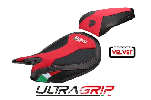 Seat cover compatible - Ducati Panigale 899 2013-2015 - mod Ordona Velvet Ultragrip