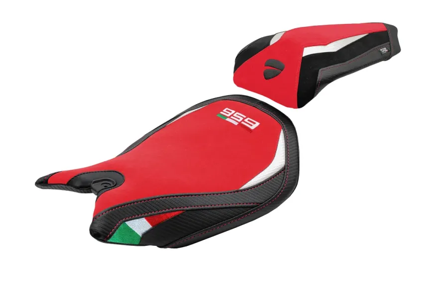 Seat cover compatible - Ducati Panigale 959 2016-2018 - mod Noci Velvet