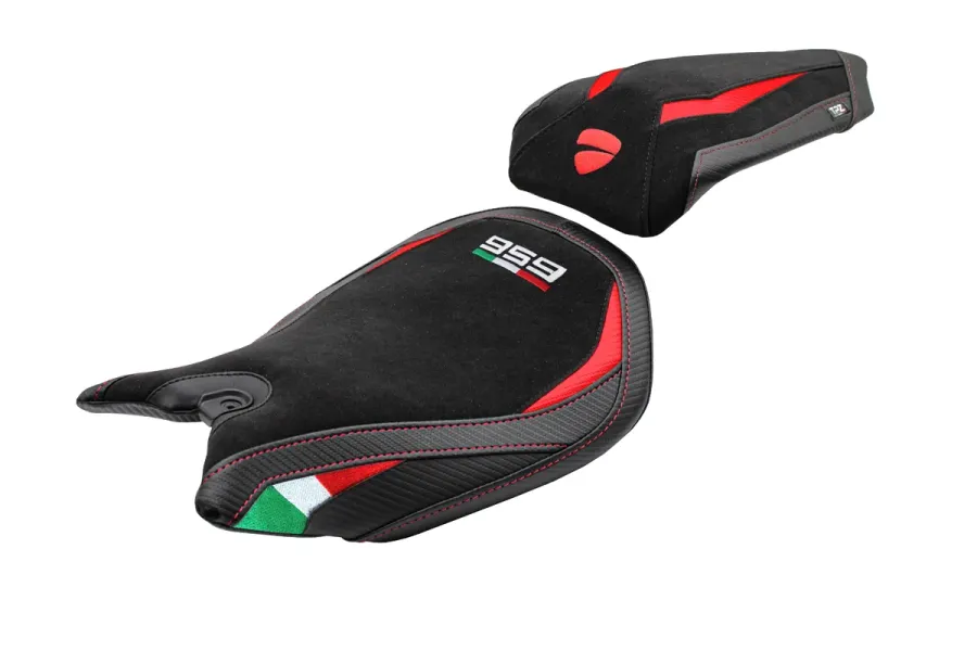 Housse de selle compatible - Ducati Panigale 959 2016-2018 - mod Noci Velvet