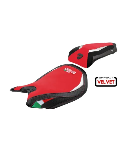 Seat cover compatible - Ducati Panigale 959 2016-2018 - mod Noci Velvet