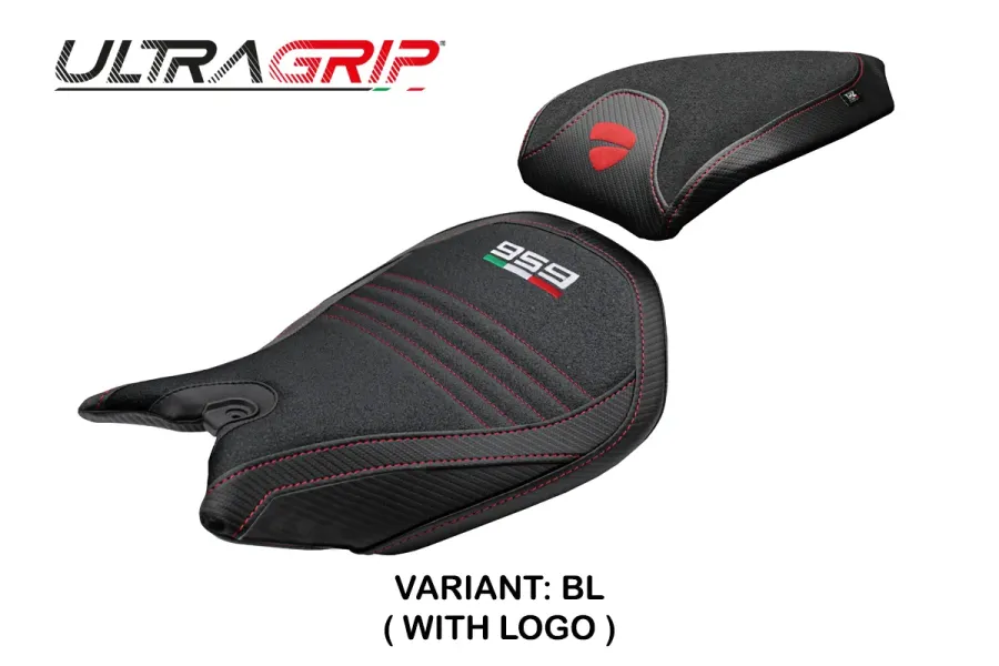 Funda de asiento compatible - Ducati Panigale 959 2016-2018 - mod Noci Ultragrip