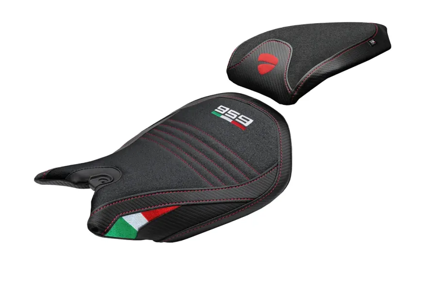 Funda de asiento compatible - Ducati Panigale 959 2016-2018 - mod Noci Ultragrip