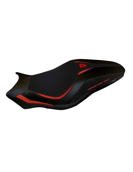 Funda de asiento compatible con Ducati Monster 797 (17-20) modelo Leipzig 1