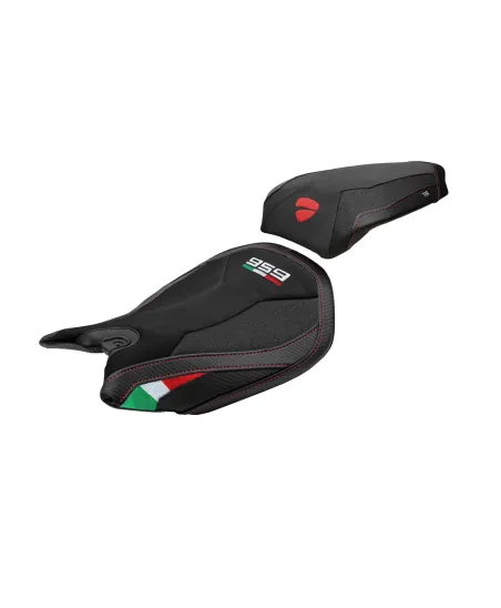 Sitzbezug kompatibel - Ducati Panigale 959 2016-2018 - mod Noci Velvet Ultragrip