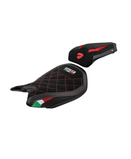 Sitzbezug kompatibel - Ducati Panigale 959 2016-2018 - mod Noci Velvet Special Edition