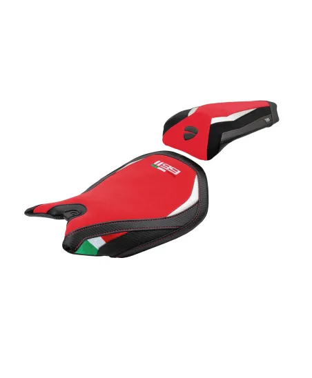 Funda de asiento compatible - Ducati Panigale 1199 2011-2015 - mod Pesaro Velvet