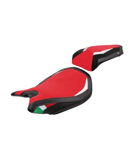 Housse de selle compatible - Ducati Panigale 1199 2011-2015 - mod Pesaro Velvet