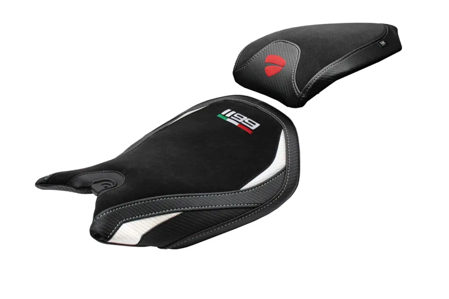 Sitzbezug kompatibel - Ducati Panigale 1199 2011-2015 - mod Pesaro Velvet Comfort System