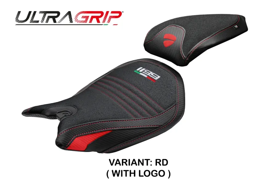 Funda de asiento compatible - Ducati Panigale 1199 2011-2015 - mod Pesaro Ultragrip