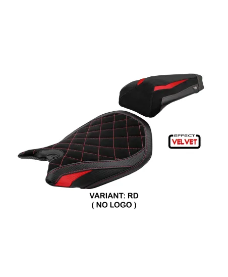 Seat cover compatible - Ducati Panigale 1199 2011-2015 - mod Pesaro Velvet Special Edition
