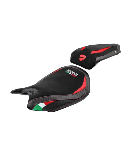Sitzbezug kompatibel - Ducati Panigale 1299 2015-2018 - mod Dervio Velvet
