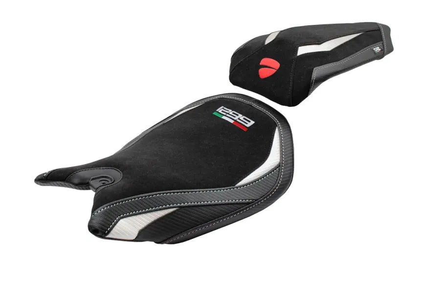 Rivestimento sella compatibile - Ducati Panigale 1299 2015-2018 - mod Dervio Velvet