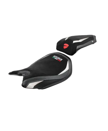 Seat cover compatible - Ducati Panigale 1299 2015-2018 - mod Dervio Velvet