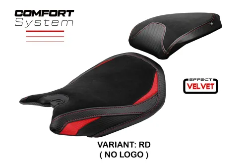 Sitzbezug kompatibel - Ducati Panigale 1299 2015-2018 - mod Dervio Velvet Comfort System 2