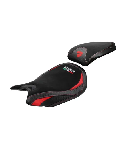 Seat cover compatible - Ducati Panigale 1299 2015-2018 - mod Dervio Velvet Comfort System